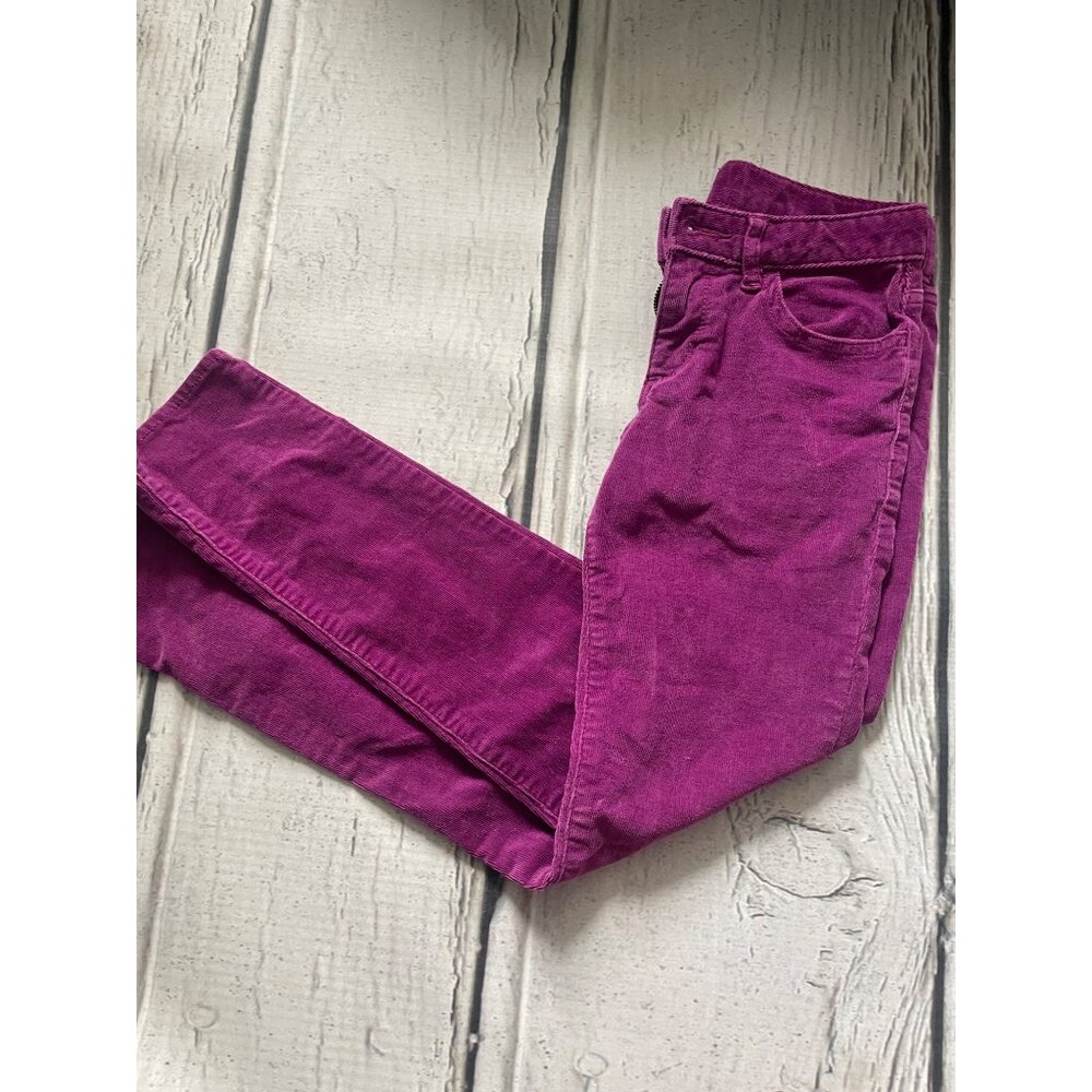 Gap purple corduroy pants